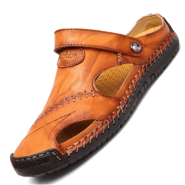 Kris™ | Orthopedic Leather Sandals