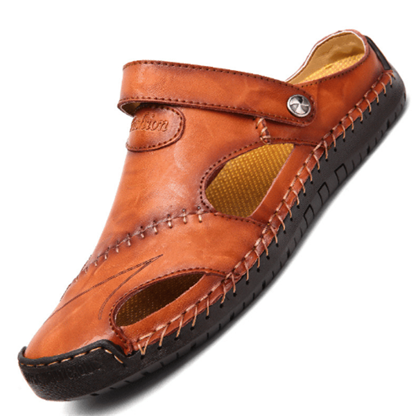 Kris™ | Orthopedic Leather Sandals