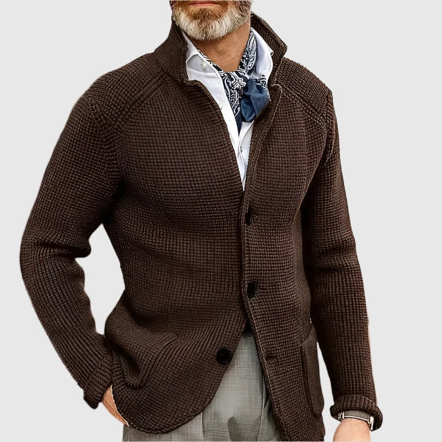 Nicolas™ - Soft and elegant men's cardigan