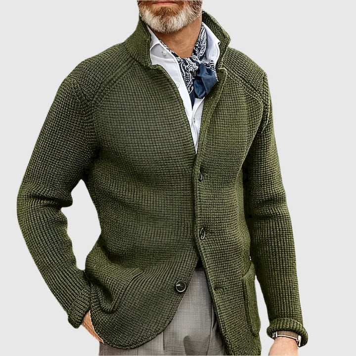 Nicolas™ - Soft and elegant men's cardigan