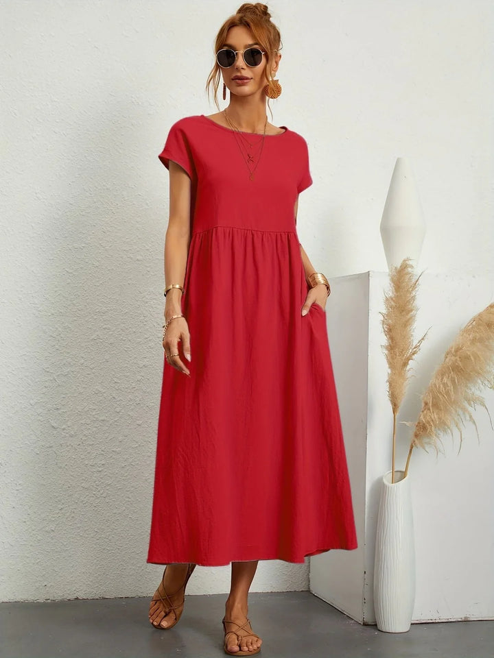 Ruby - Elegant, Striking, and Timeless Dress