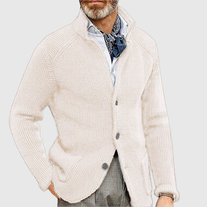 Nicolas™ - Soft and elegant men's cardigan